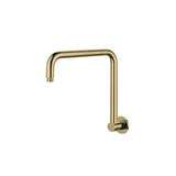 Notorious Wall Mounted Shower Arm - Brushed Gold