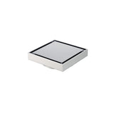 Notorious Tile Insert Waste 100mm - Brushed Nickel