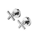 Notorious Cross Handle Taps - Chrome