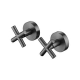 Notorious Cross Handle Taps - Gun Metal