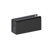 Notorious Shower Glass Clamp - Matt Black