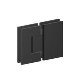 Notorious Shower Door Hinge - Matt Black