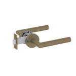 Notorious Door Handle with Lock Antique Brass