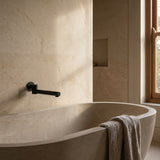 notorious swivel bath spout matt black